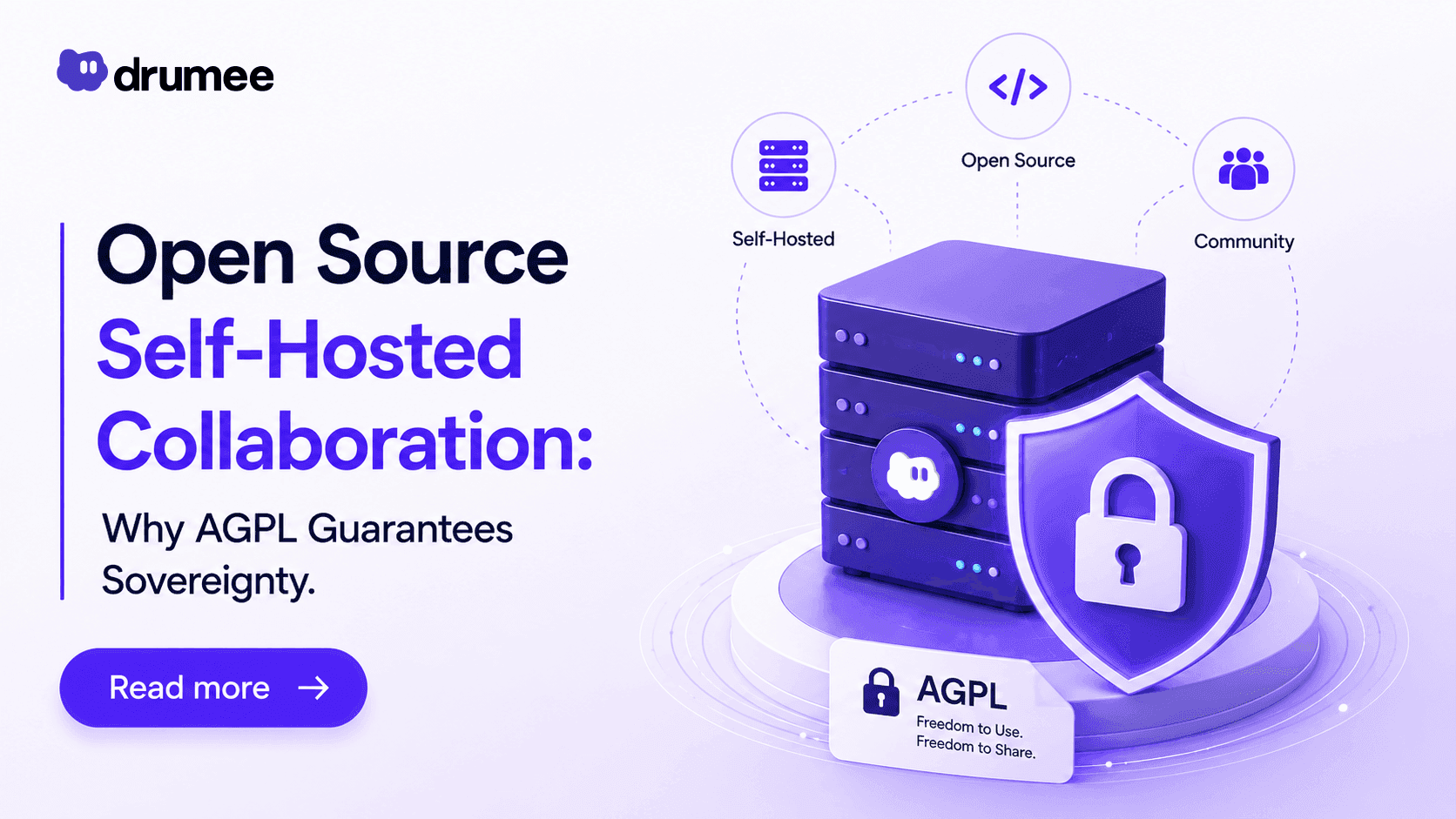 Open Source Self-Hosted Collaboration: Why AGPL Guarantees Sovereignty